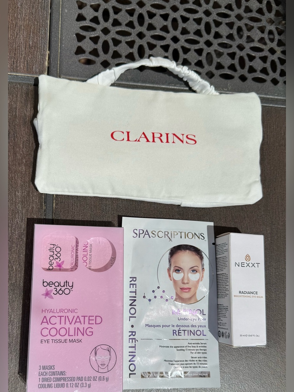 Clarins Eye Mask with Nexxt Eye Balm Bundle